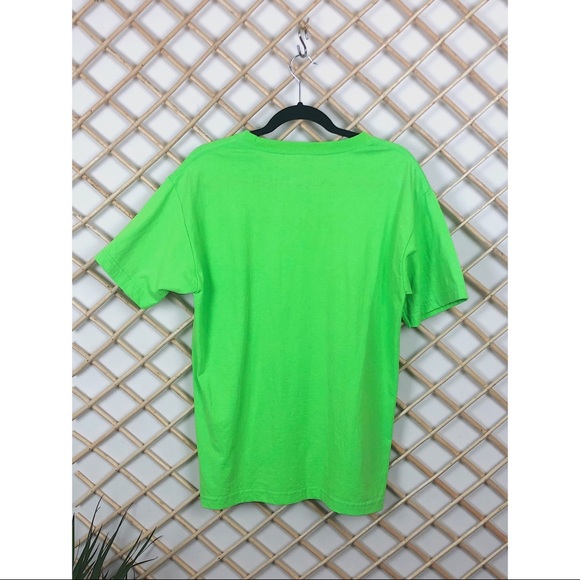 Lime Green Vintage Mexico Graphic Tee - Picture 5 of 5